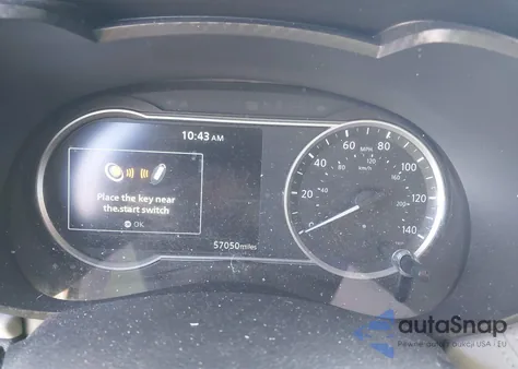 2020 Nissan Versa Sv Xtronic Cvt z USA, uszkodzony, nr VIN 3N1CN8EV8LL914010